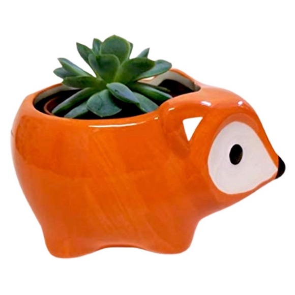 FOX ANIMAL PLANTER NWT - Picture 2 of 8